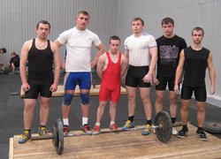 Команда важкоатлетів Уманського НУС